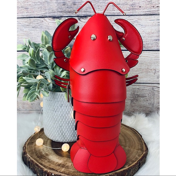Kate Spade Love Shack Lobster Crossbody Clutch 🦞